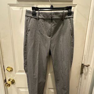 J.Crew Factory Women's Work Pants, Size 6, Grey.